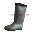 Latest Fashion Knee High PVC Waterproof Warm Boots (66750)